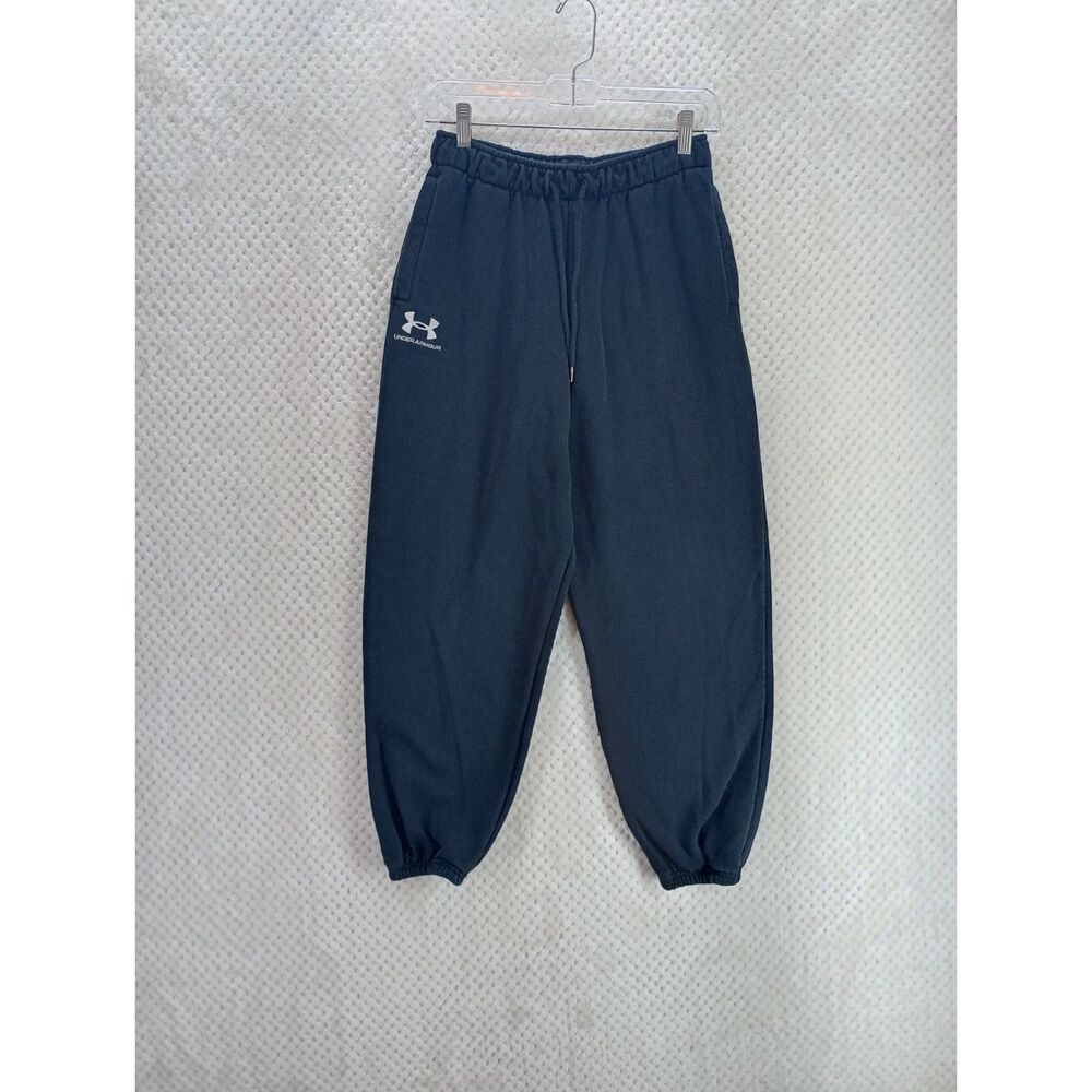 Under Armour Women's XS Rival Heavyweight Oversized Terry Pant Joggers